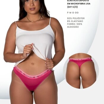imagem PCT C/ 3 UNI. CALCINHA FIO (REF.85)