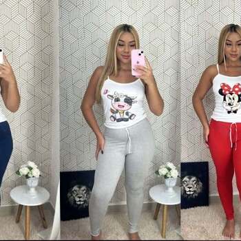 imagem PIJAMA DORA EM SUEDE 